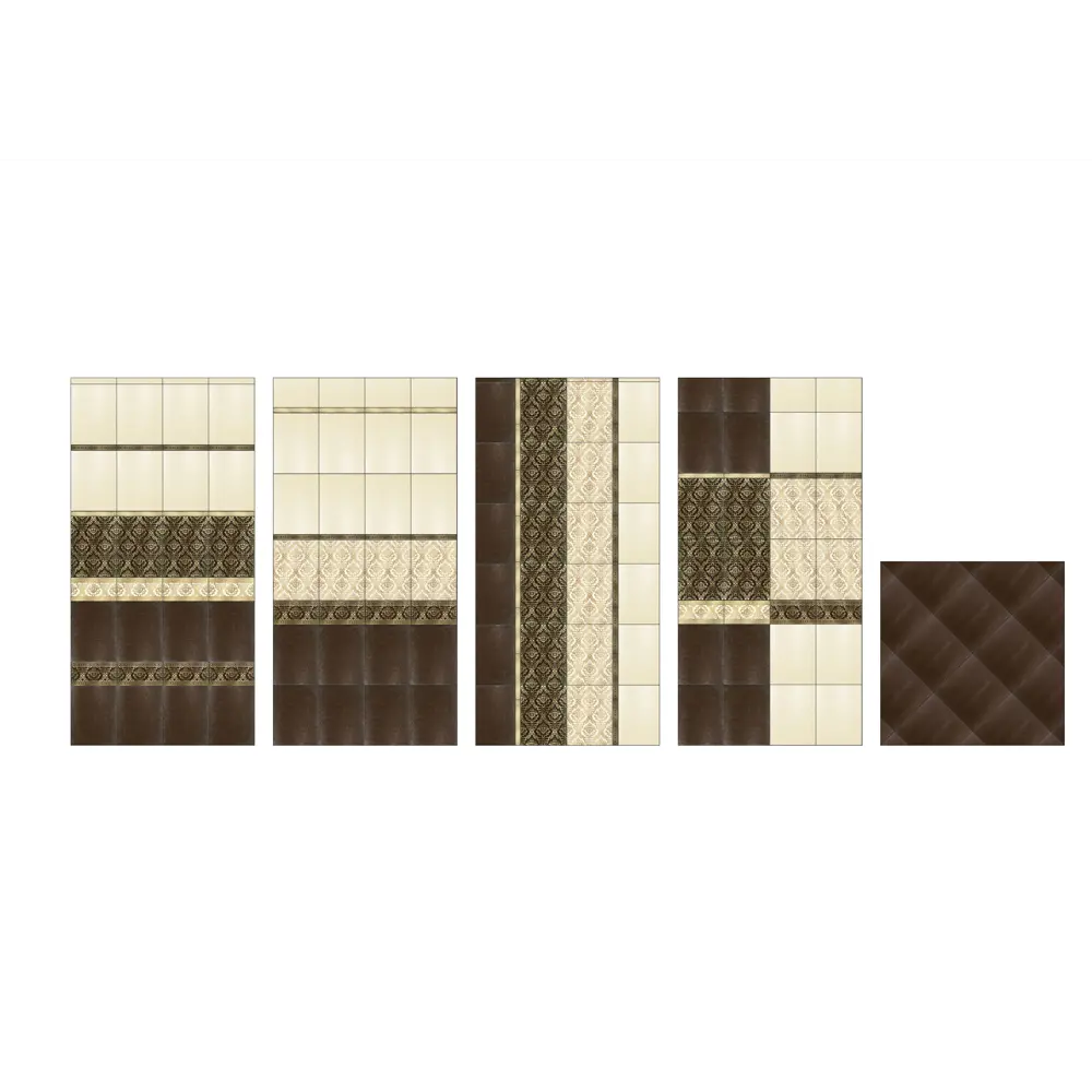 Бордюр настенный LB Ceramics Катар 13x25 см цвет белый STLM-2029039 - Вид №7