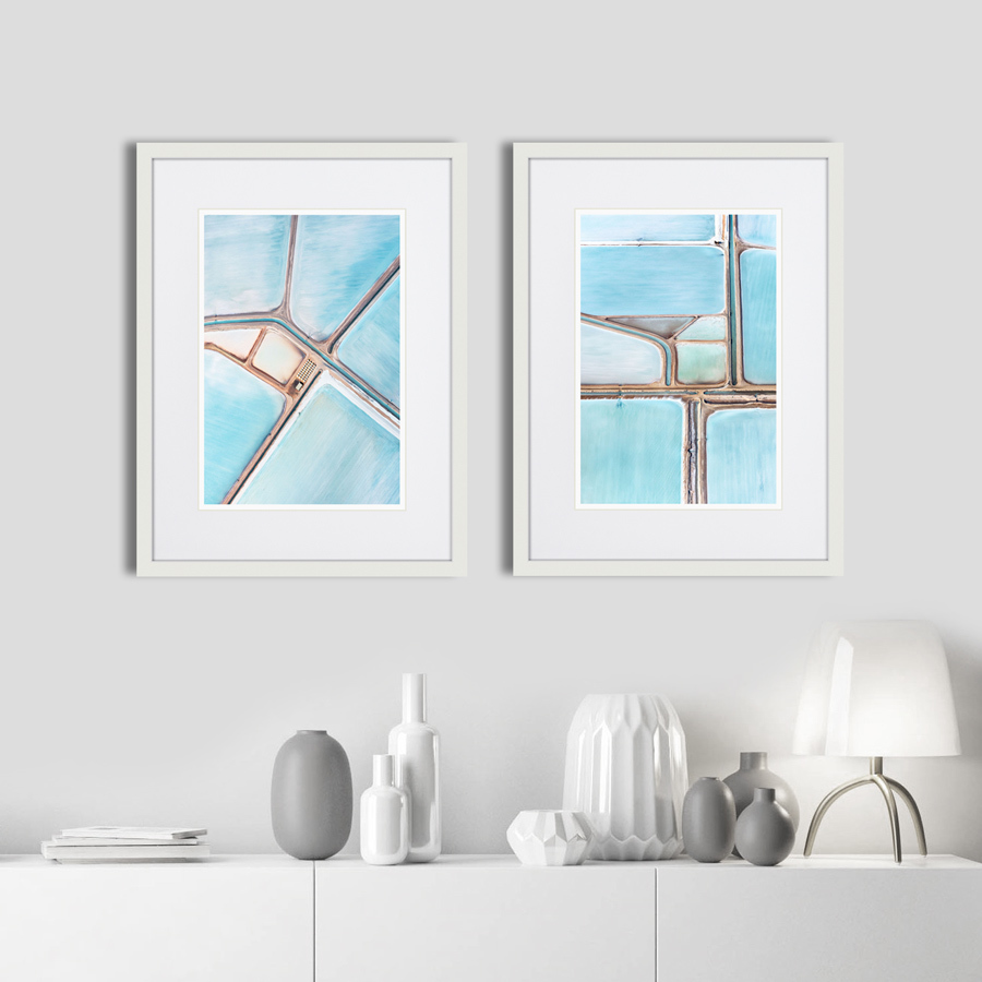 Картина 42х32 см Blue Fields No.1 КАРТИНЫ В КВАРТИРУ  00-3894697 Голубой  - Вид №2