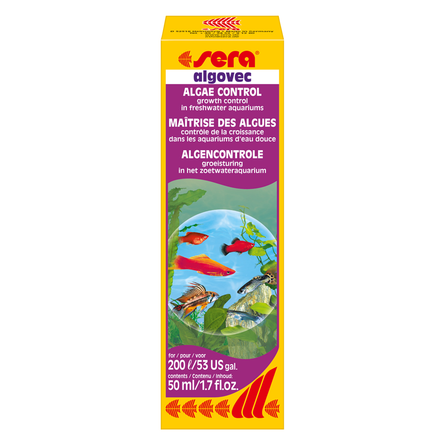 Т0048585 Средство против водорослей Algovec 50 мл (S2608) SERA 
