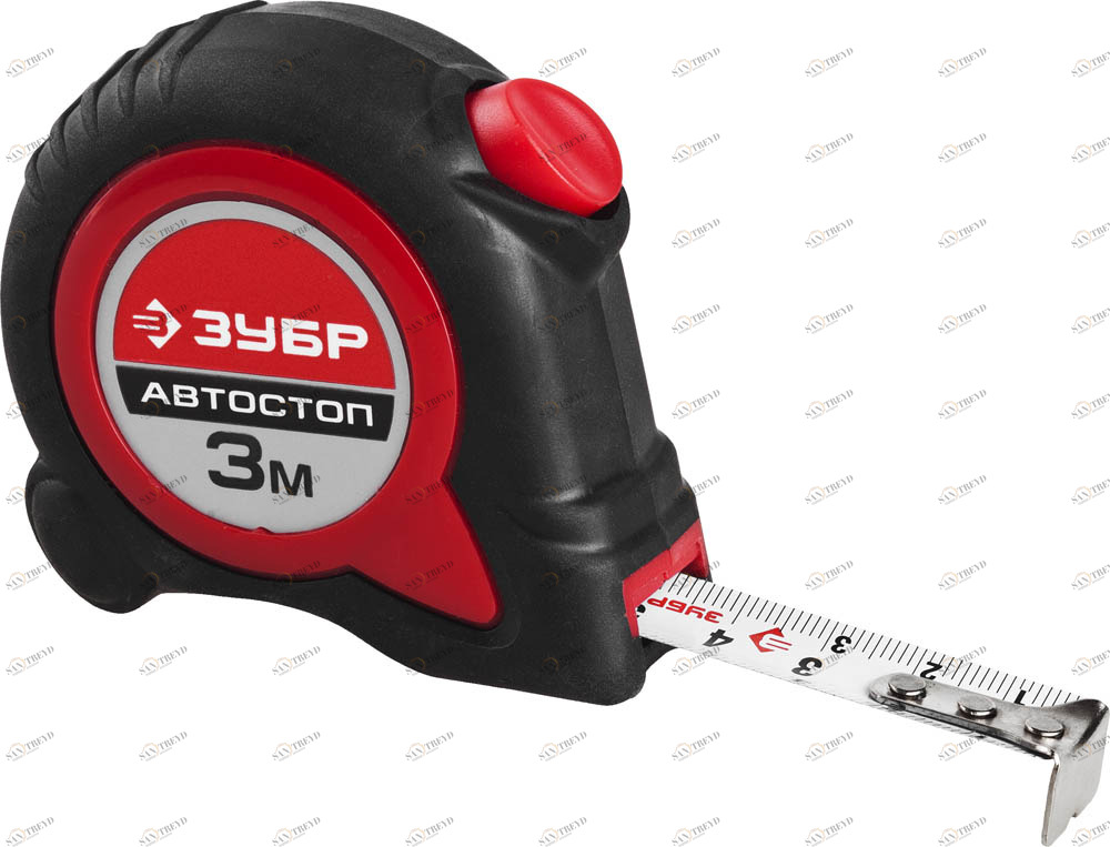 Рулетка Зубр Мастер Автостоп 3мх16мм 8234