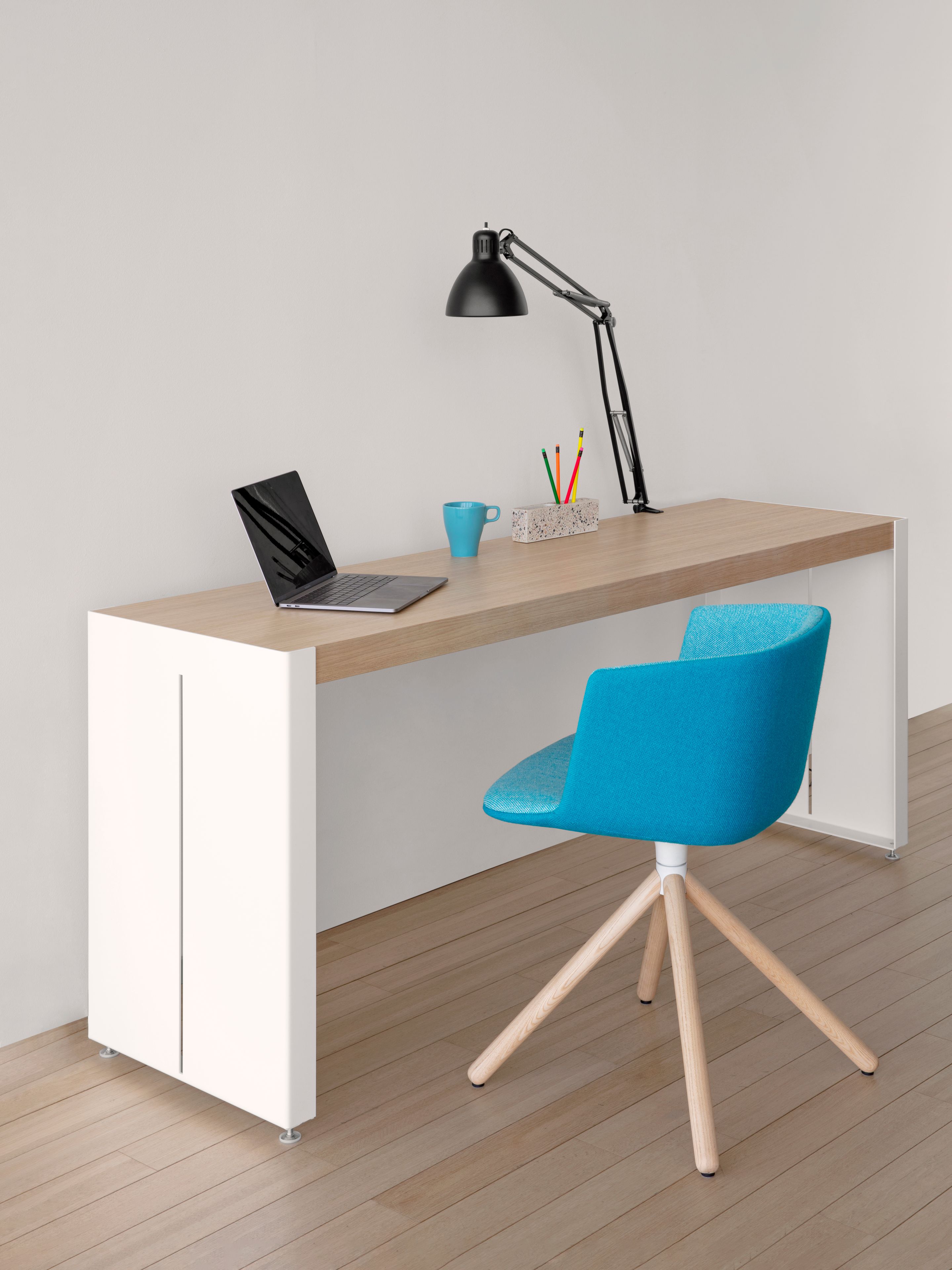 Тканевый мягкий поворотный стул Lapalma ARCH-00025008 - Вид №3