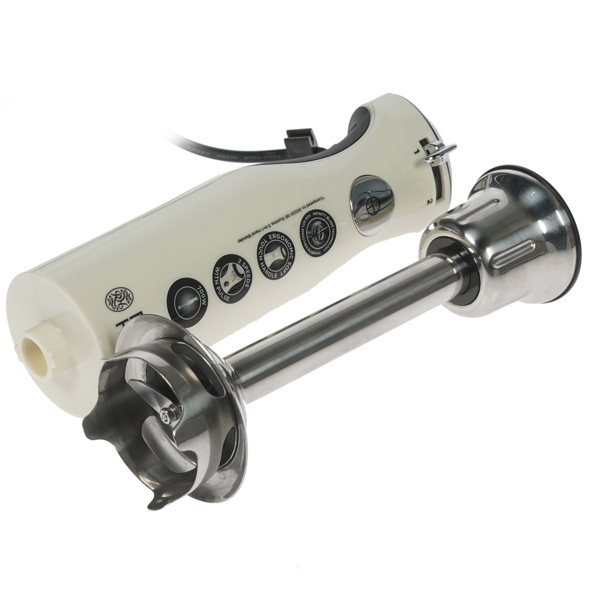 8141370 Блендер погружной Russell Hobbs Retro Hand Blender бежевый STDN-0014102 - Вид №6