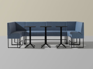 Тканевое угловое кресло