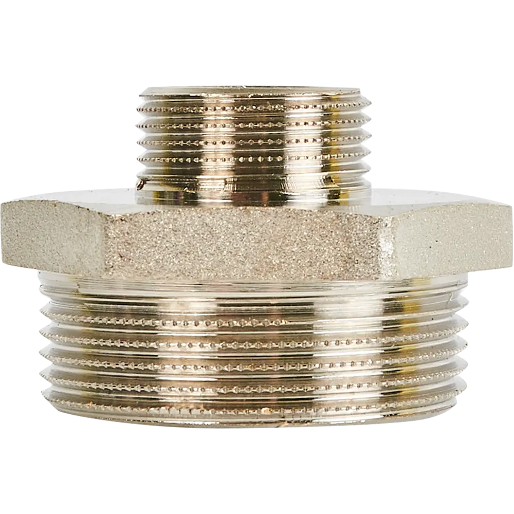 Ниппель переходной Stout 1 1/2"x3/4" НР мм латунь SFT-0004-011234 82238823 STLM-2181320  - Вид №1