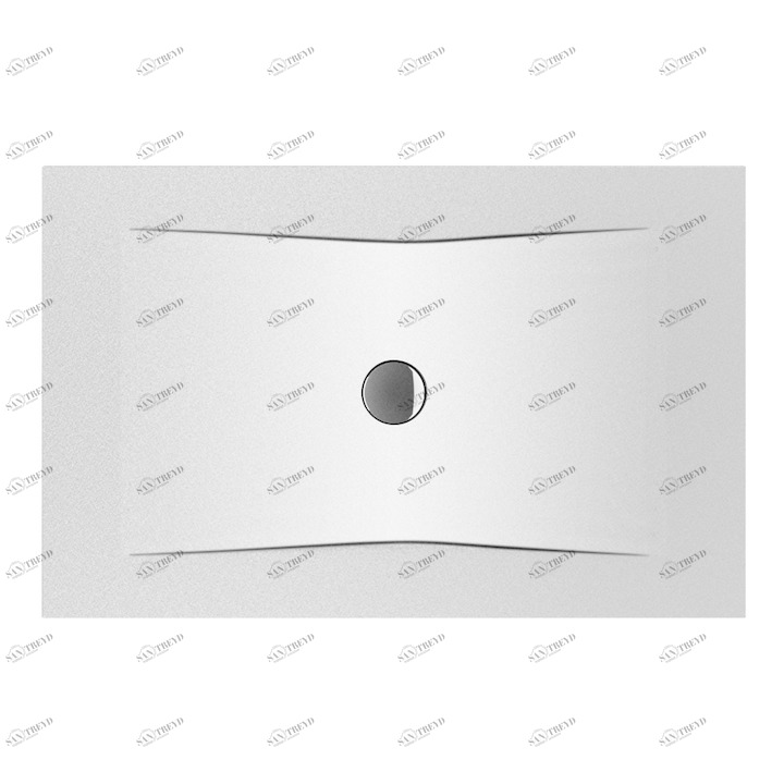 JIKA Поддон для душа стальной H216420 Cubito Pure 