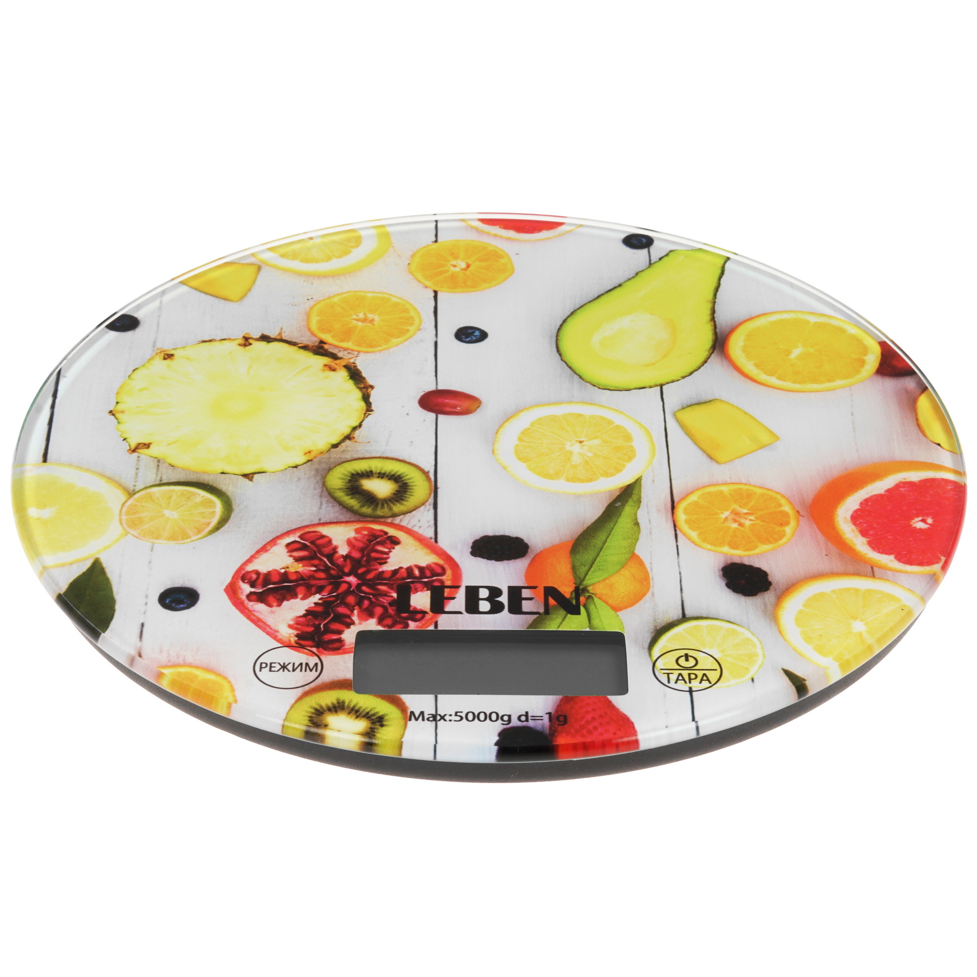 9237204 Кухонные весы LEBEN 268-063 разноцветный STDN-0043906 - Вид №1
