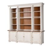 HB410 Книжный шкаф с колоннами ijlbrown  - Вид №11