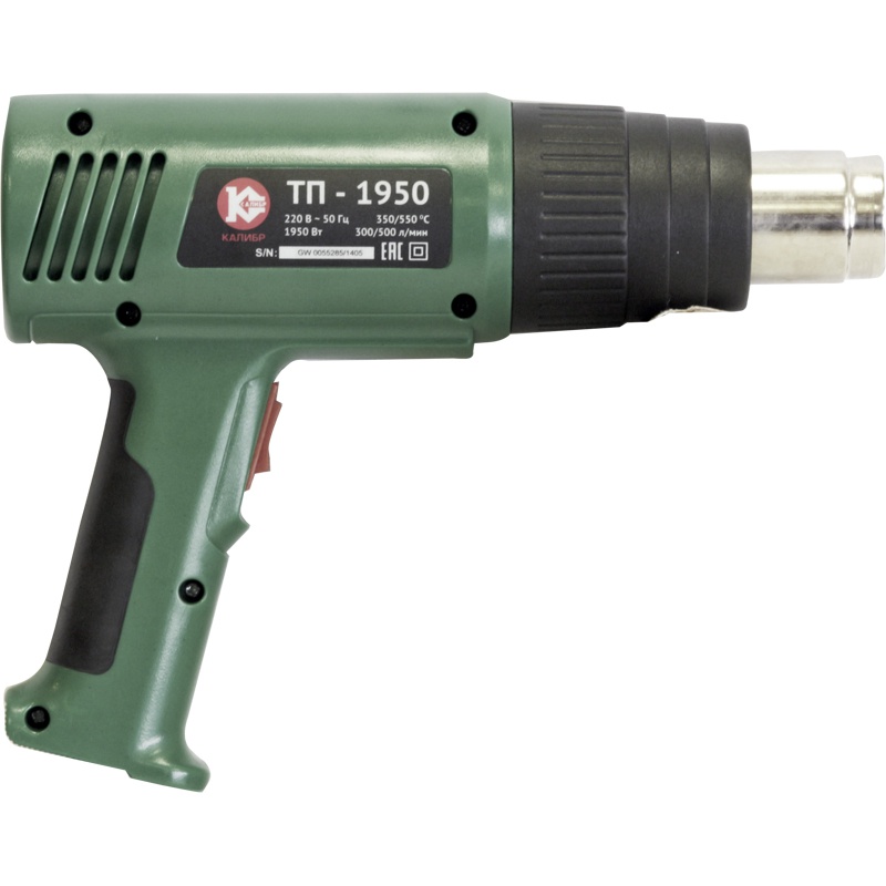 36303 Калибр Электрический теплопистолет ТП-1950  - Вид №3