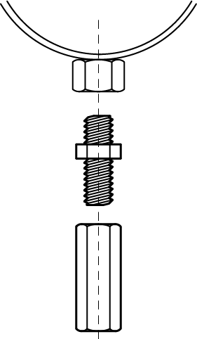 6457830 BIS Соединительные муфты нерж. создание резьбового соединения walraven  - Вид №2