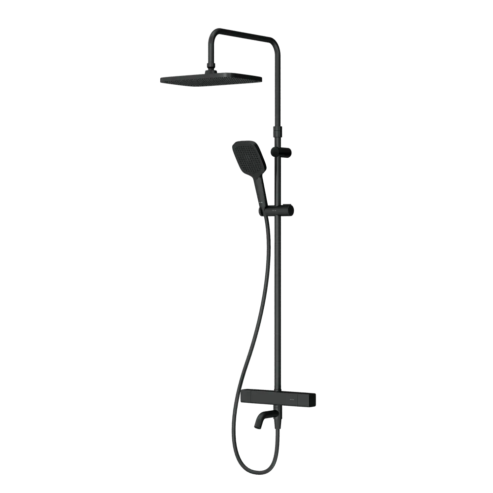 Душевая система AM.PM Flash с термостатом и телескопической штангой 89346526 STLM-1502415