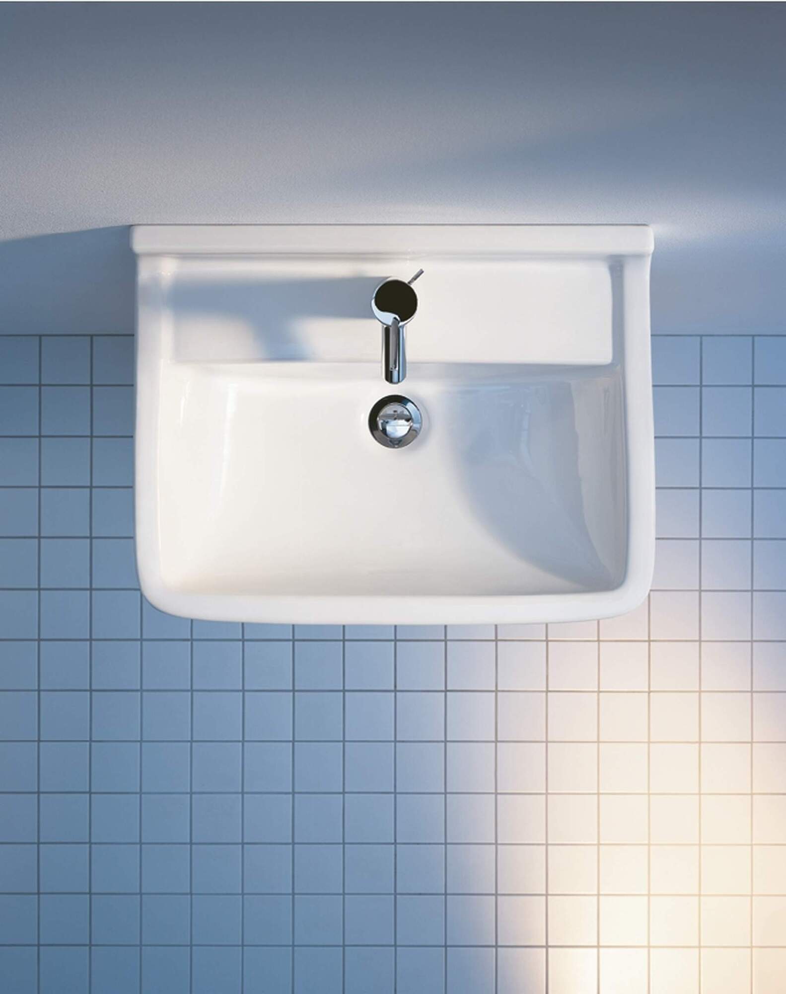 0300600000 Подвесная раковина настенная овальная Duravit Starck 3 - Вид №1