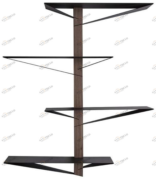 Tonin Casa Настенный книжный шкаф из крашеного металла Albatros T6472