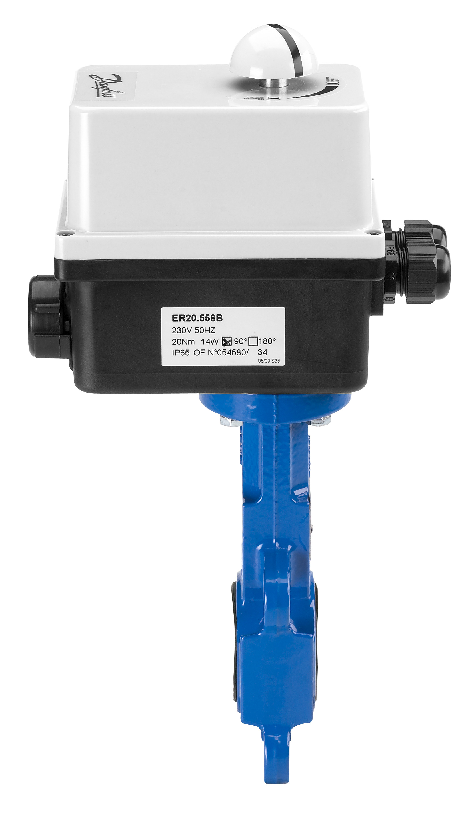 Danfoss VFY-WA VFY-WA PN16 DN200 CI/EP/EPDM 24V 065B8456  - Вид №22