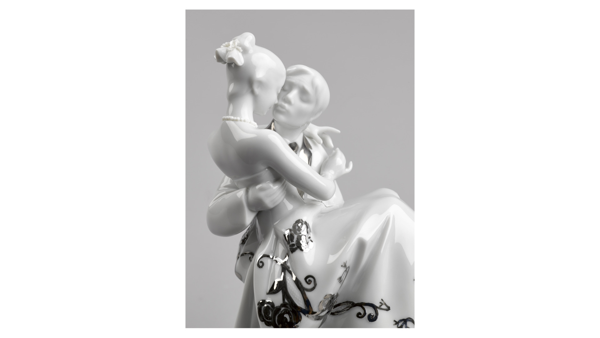 10669113 LLADRO Фигурка Lladro "Самый счастливый день (Ре-Деко)" 27x17см Фарфор Lladró  - Вид №6