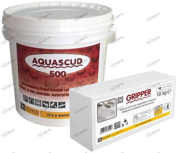 Volteco Система жидкой эластичной гидроизоляции Aquascud system sun-id-1392758