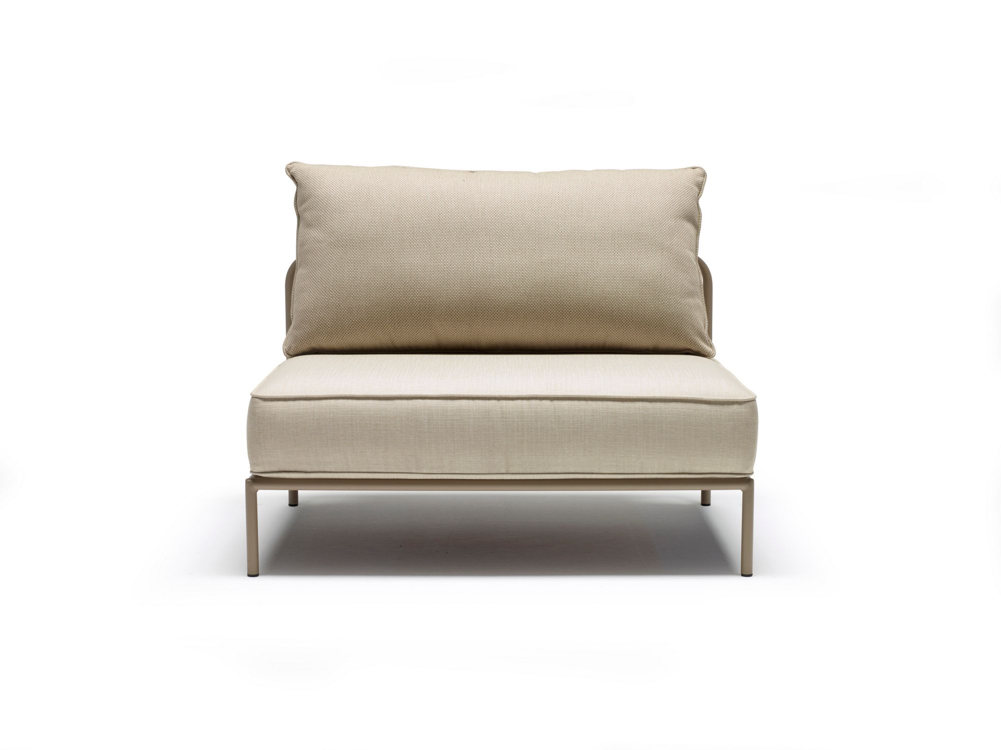 Модульное садовое кресло из стали и ткани S-CAB лоскут ARCH-00083976 - Вид №1