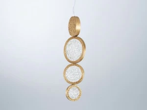 Serip Подвесной светильник из бронзы ручной работы Luna Ct3357