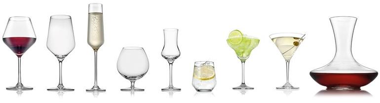 IVV Набор из 2 стаканов для граппы в прозрачном стекле Tasting hour 7388.2 - Вид №1