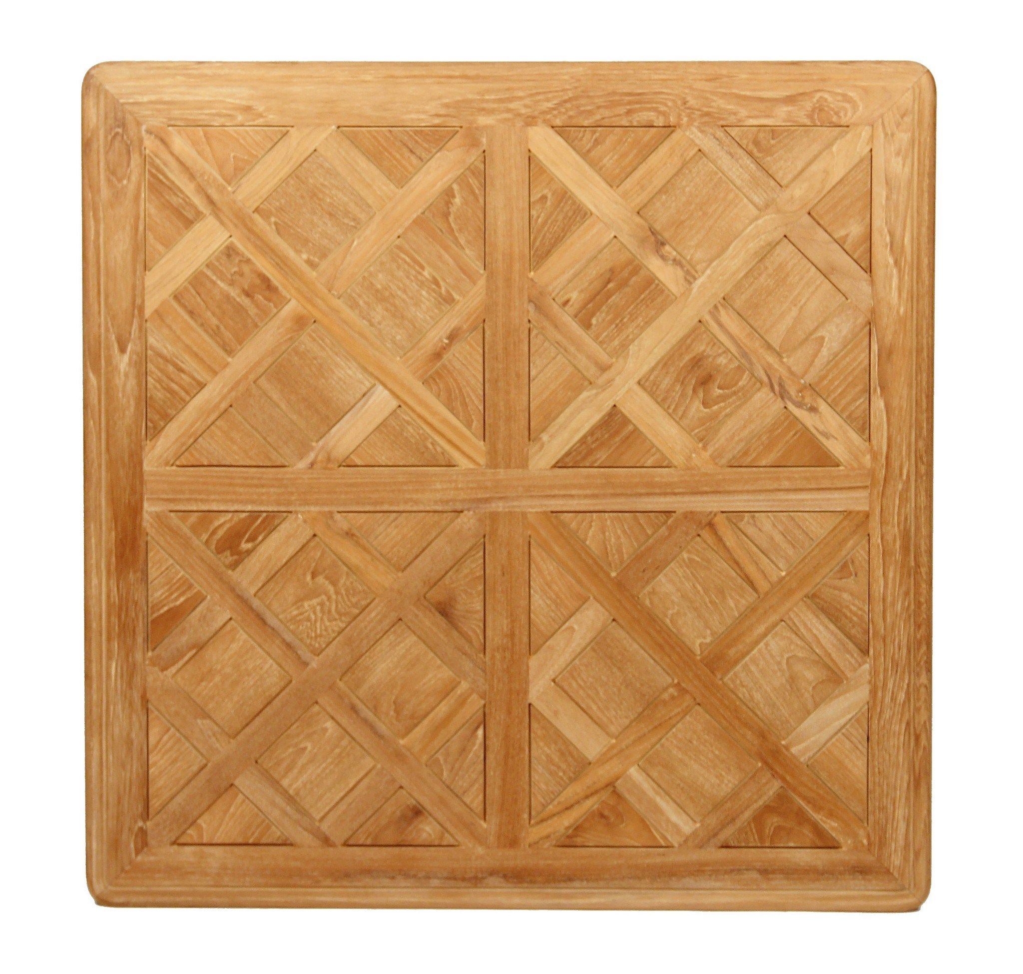 Квадратный стол из тикового дерева ASTELLO Camélia ARCH-00034806 - Вид №1