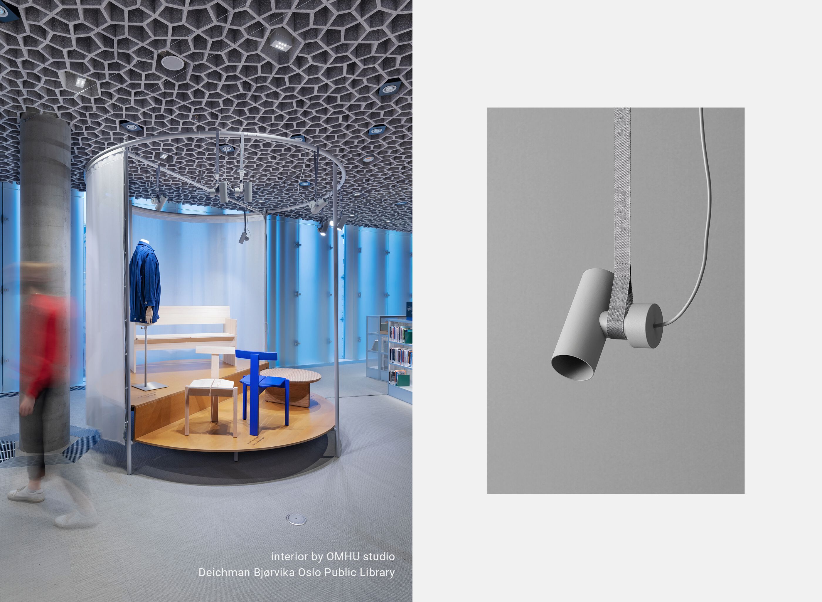 Регулируемый подвесной светильник с порошковым покрытием +kouple BLT ARCH-00064556 - Вид №8