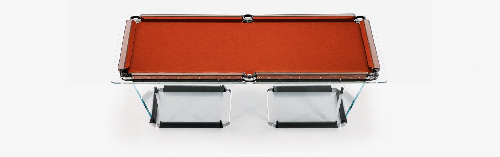 Бильярдный стол из закаленного стекла с грецкими орехами Teckell T1.3 ARCH-00109158 - Вид №13