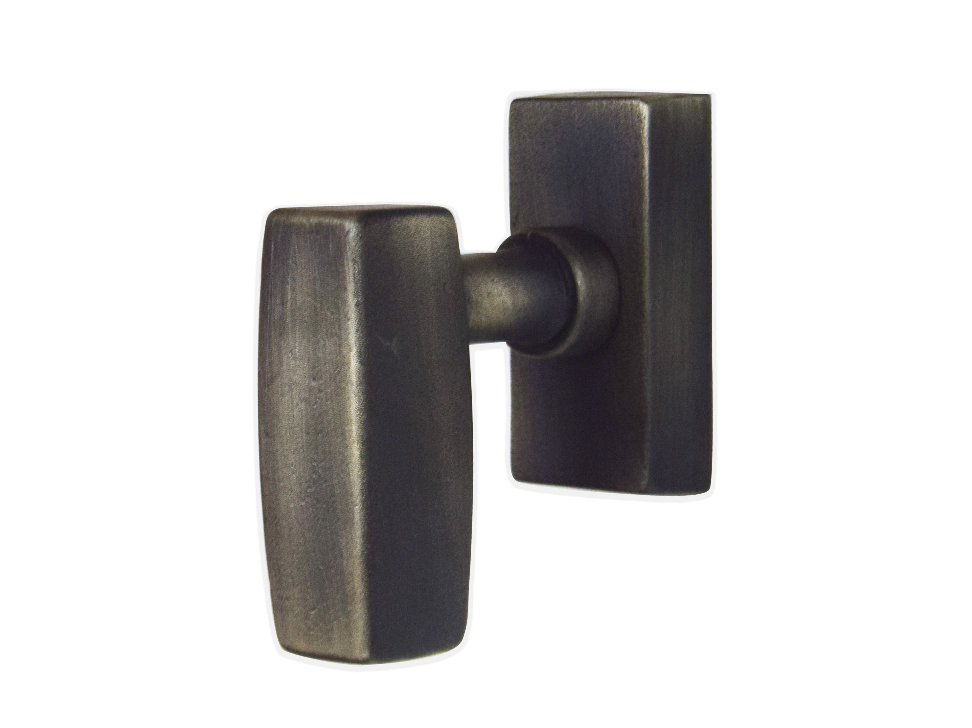 Бронзовая оконная ручка DK на розетке GIARA ART DESIGN-BRONZE Langhe ARCH-00017068 - Вид №1