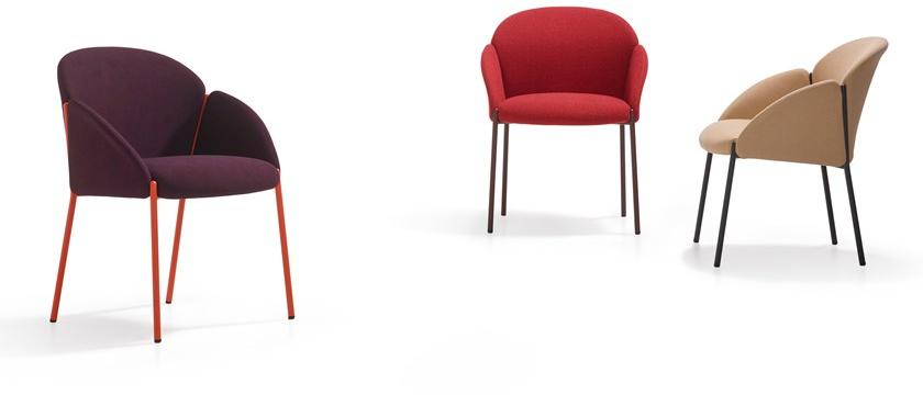 Artifort Стул с обивкой и подлокотниками Andrea sun-id-1433478 - Вид №6