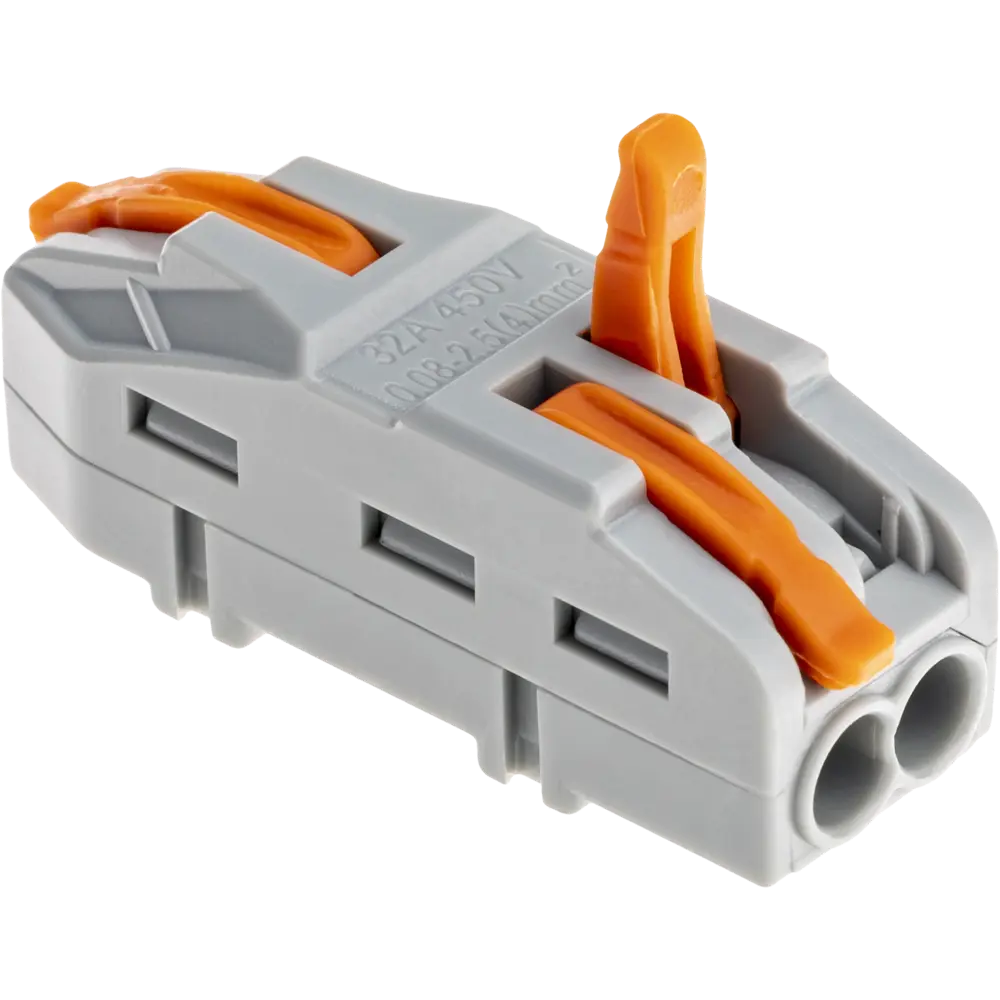 87887423 Клемма разветвительная Duwi 26664 3-проводная 4 мм 4 шт. STLM-1114751  - Вид №2