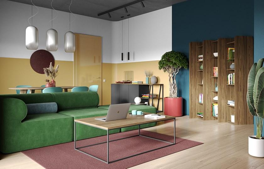 TemaHome Прямоугольный мраморный журнальный столик Gleam sun-id-1465333 - Вид №10