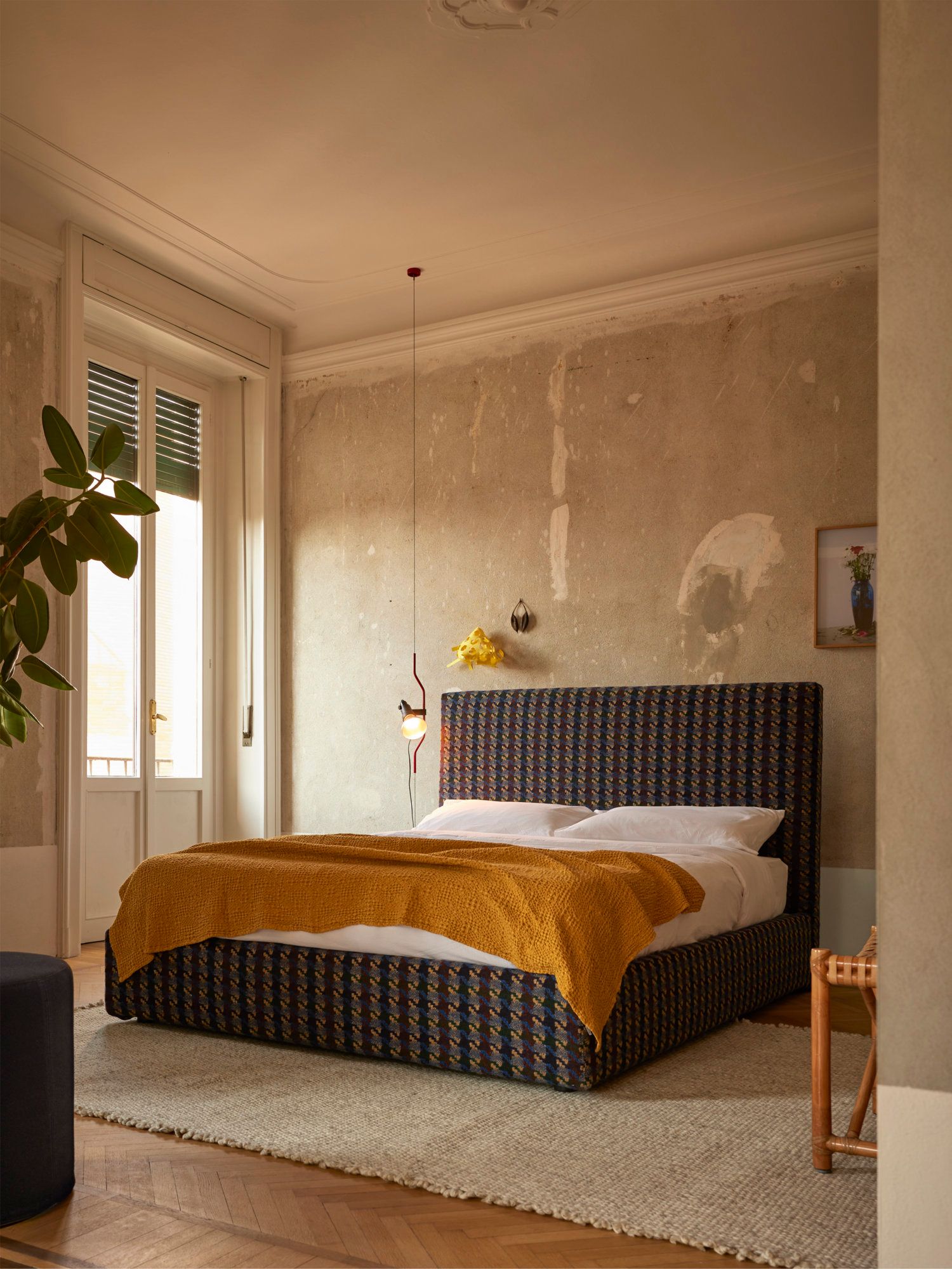 Двуспальная кровать для хранения ткани Bolzan NOAH ARCH-00056256 - Вид №4