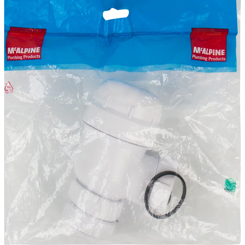 Сифон для мойки McAlpine без выпуска регулируемый по высоте ø40 мм полипропилен MRSK2-NW STLM-2145200 - Вид №6