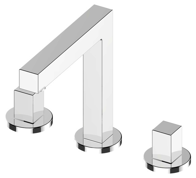 59015010100 Смеситель для умывальника на 3 отверстия 150 KEUCO Edition 90 - Вид №1