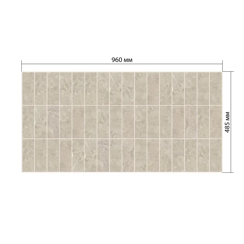 Пластмаркет Стеновая панель Вертикаль уно - стильное решение для интерьера 89379519 STLM-1401418 - Вид №4