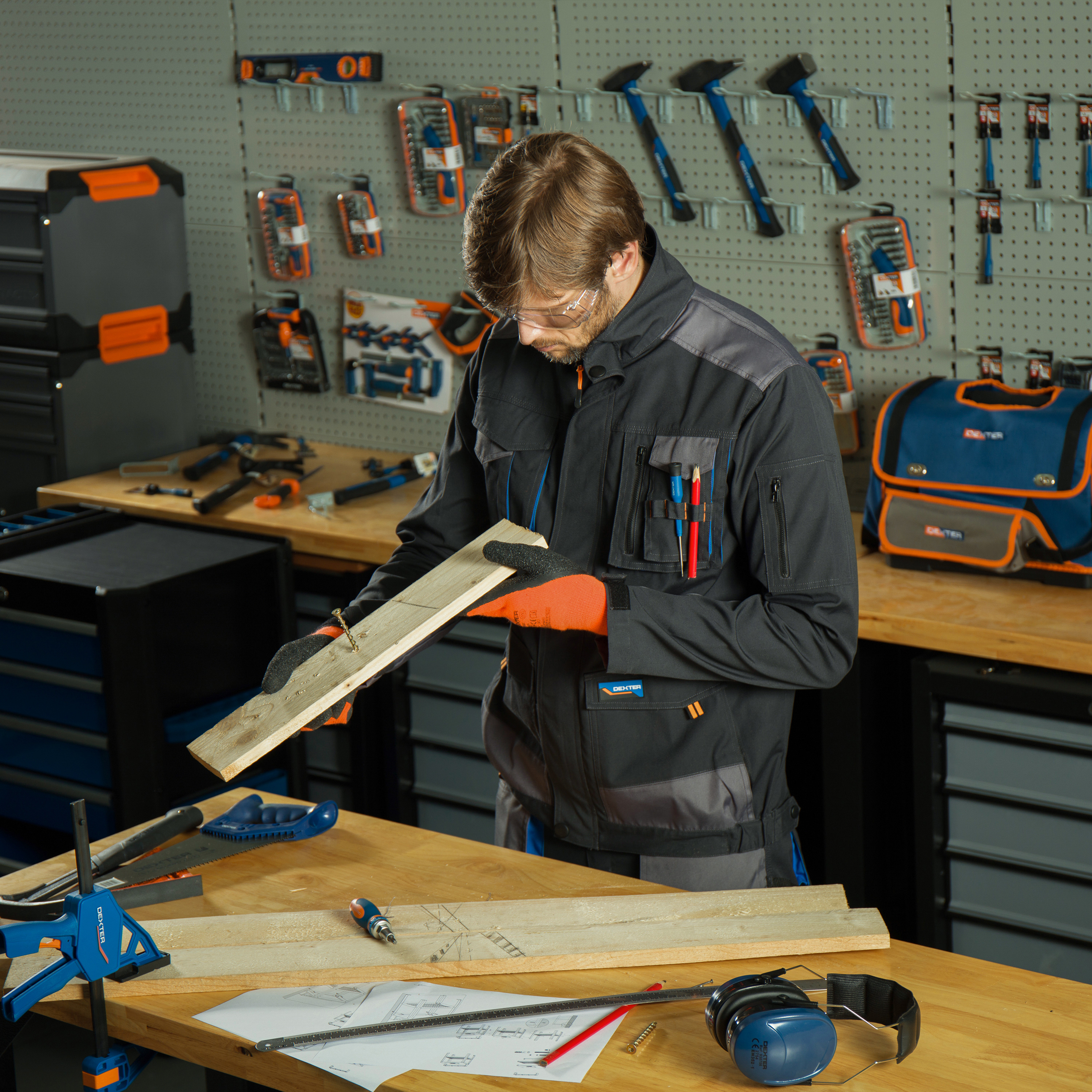 Рабочая куртка Dexter M - надежная защита для профессионалов 83603824 STLM-0042421 - Вид №6