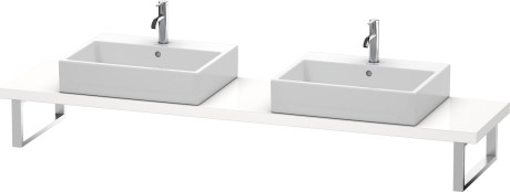 DS101C05151 DuraStyle Консоль для накладной и встраиваемой сверху раковины компакт Сосна коричневая, декор Duravit - Вид №1