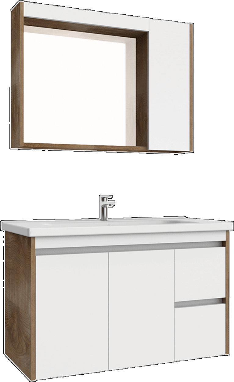 Ссылка 100 см субмодуль Аркадия-Белый / LK0100.00.ARB Link Creavit - Вид №1