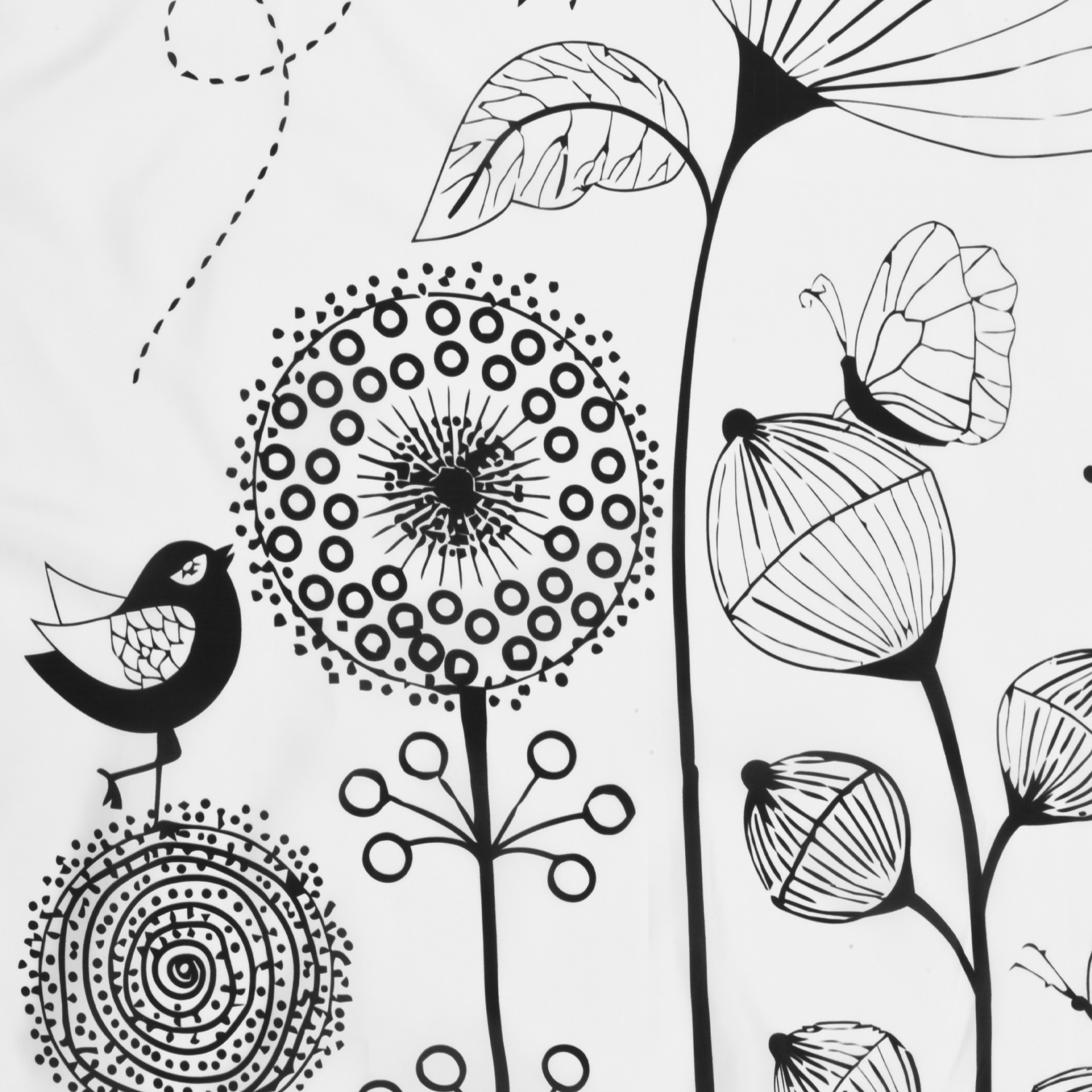 SC-39102 Dill Шторка для ванной WasserKRAFT  - Вид №6