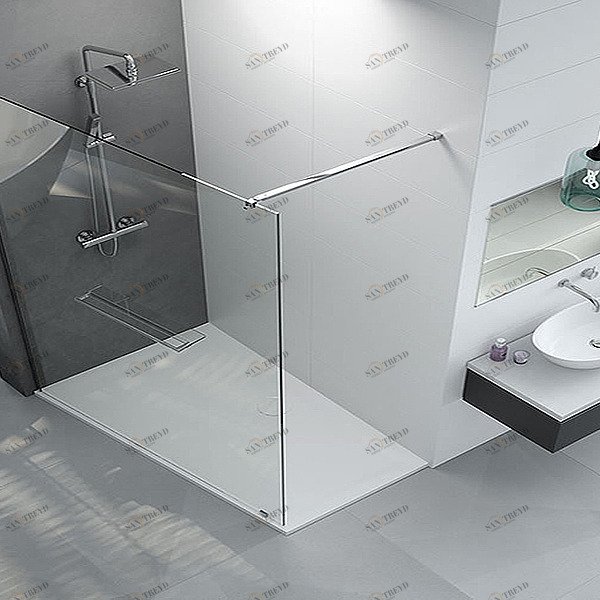 Душевой поддон трапеция левосторонняя MUNA 160х90 см HOESCH 4235XA