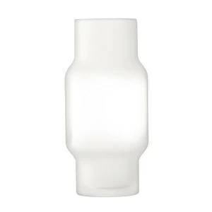 Ваза стеклянная белая 30 см Mist LSA INTERNATIONAL ДИЗАЙНЕРСКИЕ 00-3880712 Белый