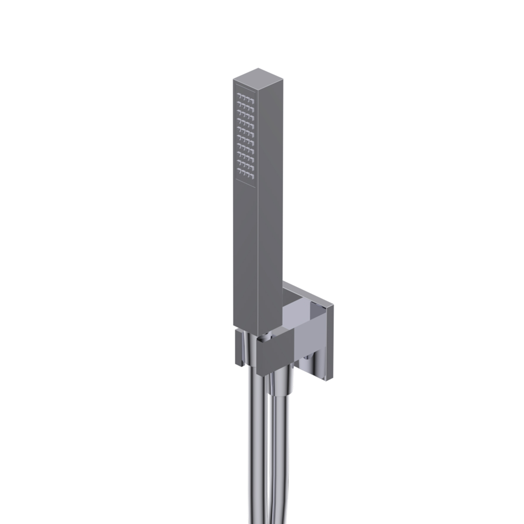 72J010 Ручной душ с гибким шлангом 1500 мм и подключением к воде с держателем ручного душа Ritmonio Shower kits 