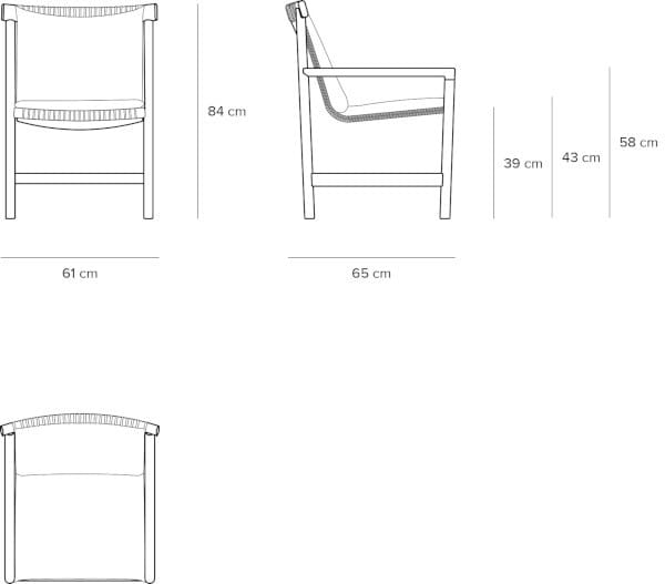 Стул для сада из тикового дерева с подлокотниками TRIBÙ Amanu ARCH-00135515 - Вид №10