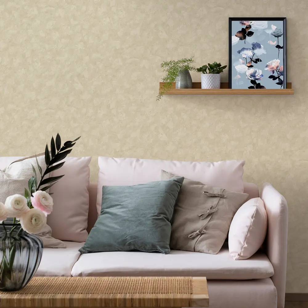 Обои флизелиновые Euro Decor Saint-Tropez бежевые 1.06 м 7085-02 82734895 STLM-2201922 - Вид №2