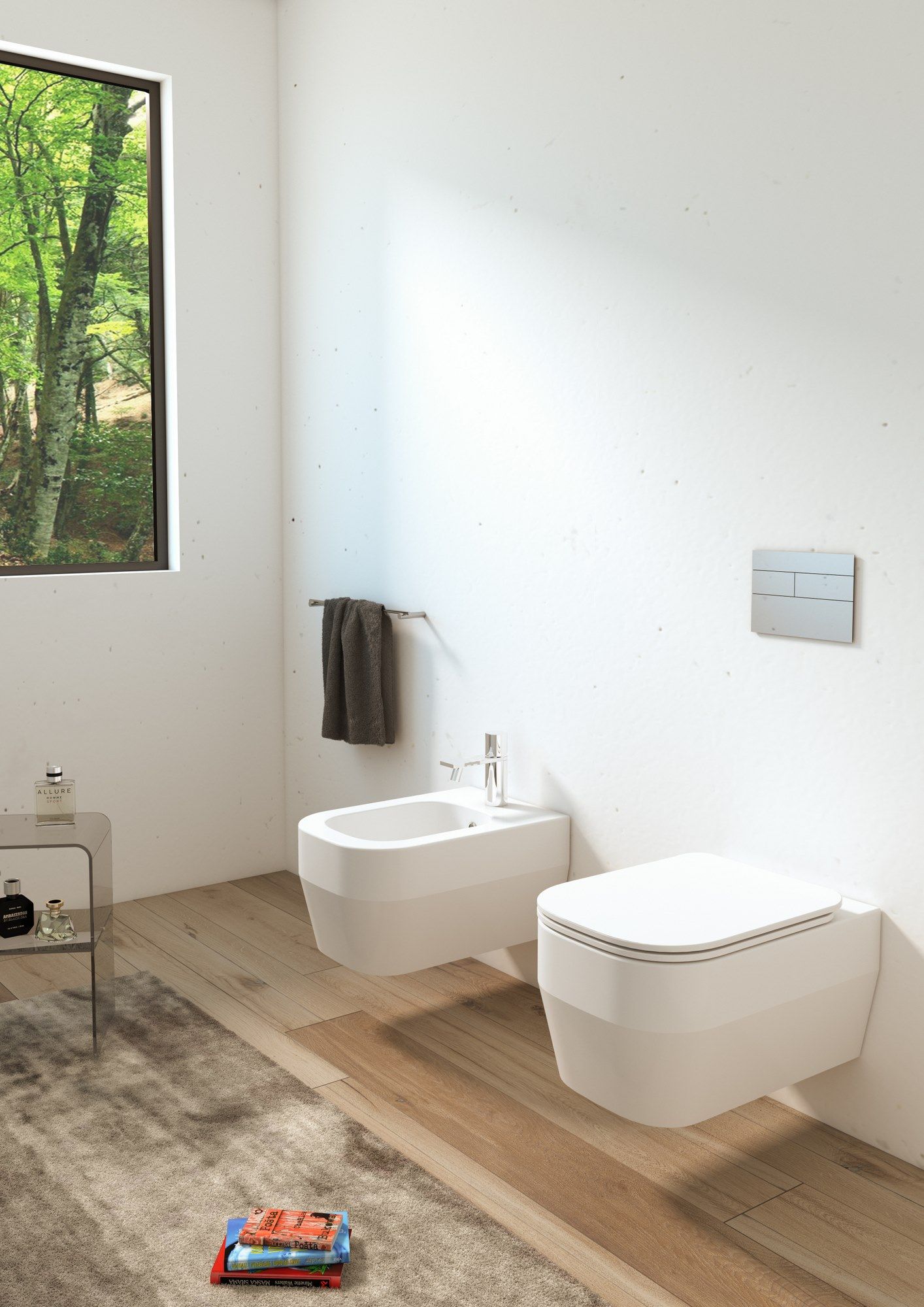 Подвесное биде из стекла с переливом Olympia Ceramica все evo ARCH-00022572 - Вид №9