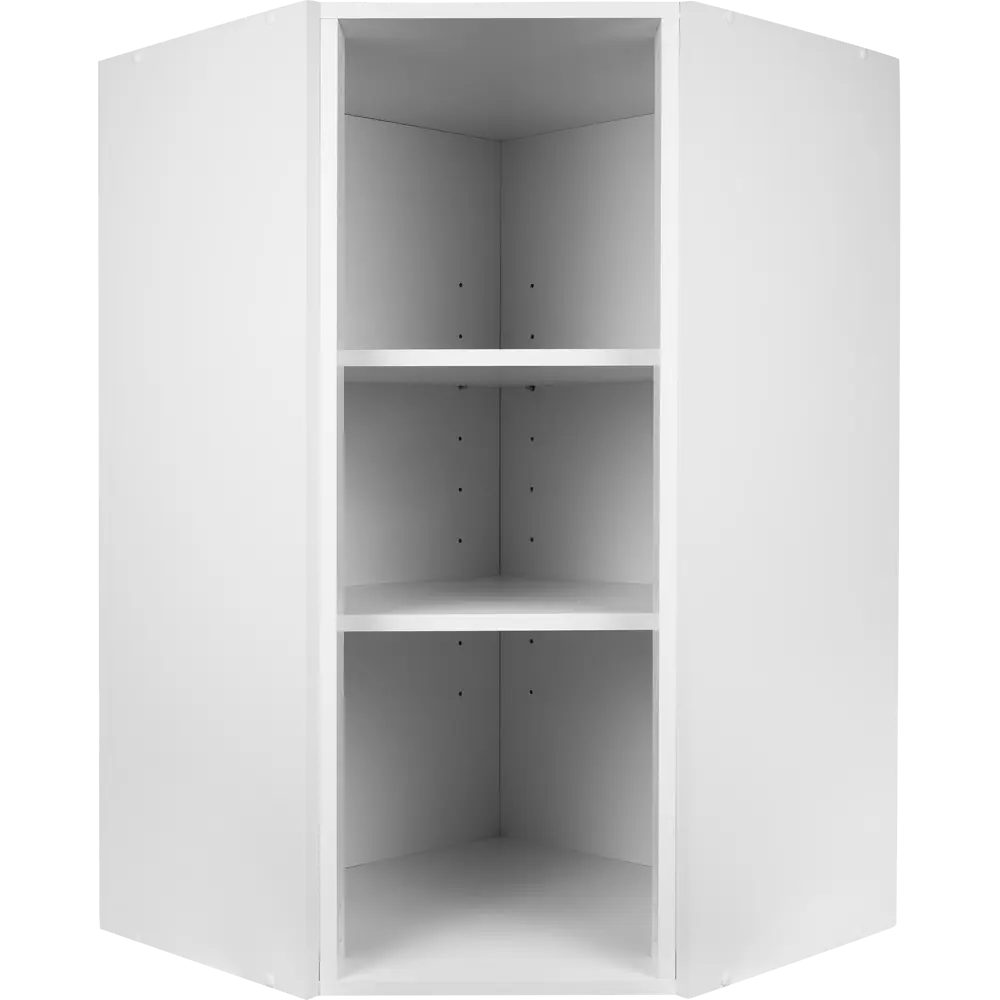 Каркас навесной угловой 60x92x60 см, ЛДСП, цвет белый 18793441 STLM-2039766 DELINIA  - Вид №1