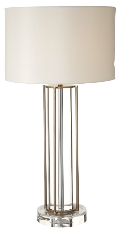 Настольная лампа Faroe от RVAstley 50004 RVASTLEY КЛАССИЧЕСКИЕ 061954 Белый;золото  - Вид №1