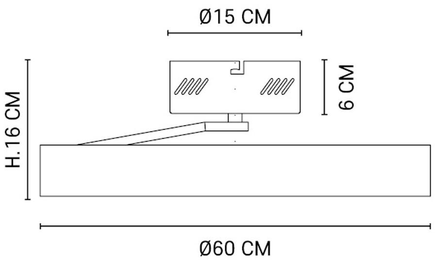 Market Set Светодиодный потолочный светильник Astro sun-id-1363831 - Вид №2