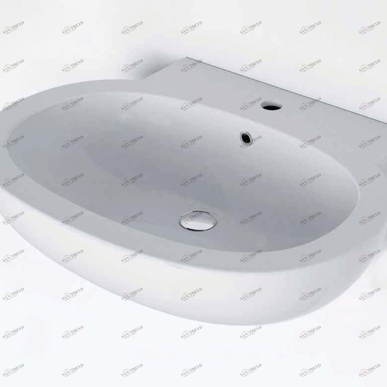 EASLA50E Накладная раковина на столешницу  овальная Ceramica Cielo 