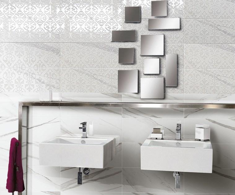 Настенная / напольная плитка с эффектом мрамора Calacatta & carrara Santreyd sun-id-1487483 - Вид №1