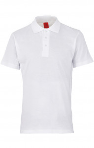 66336 Тенниска-поло белая  Одежда для салонов красоты  размер L (50)