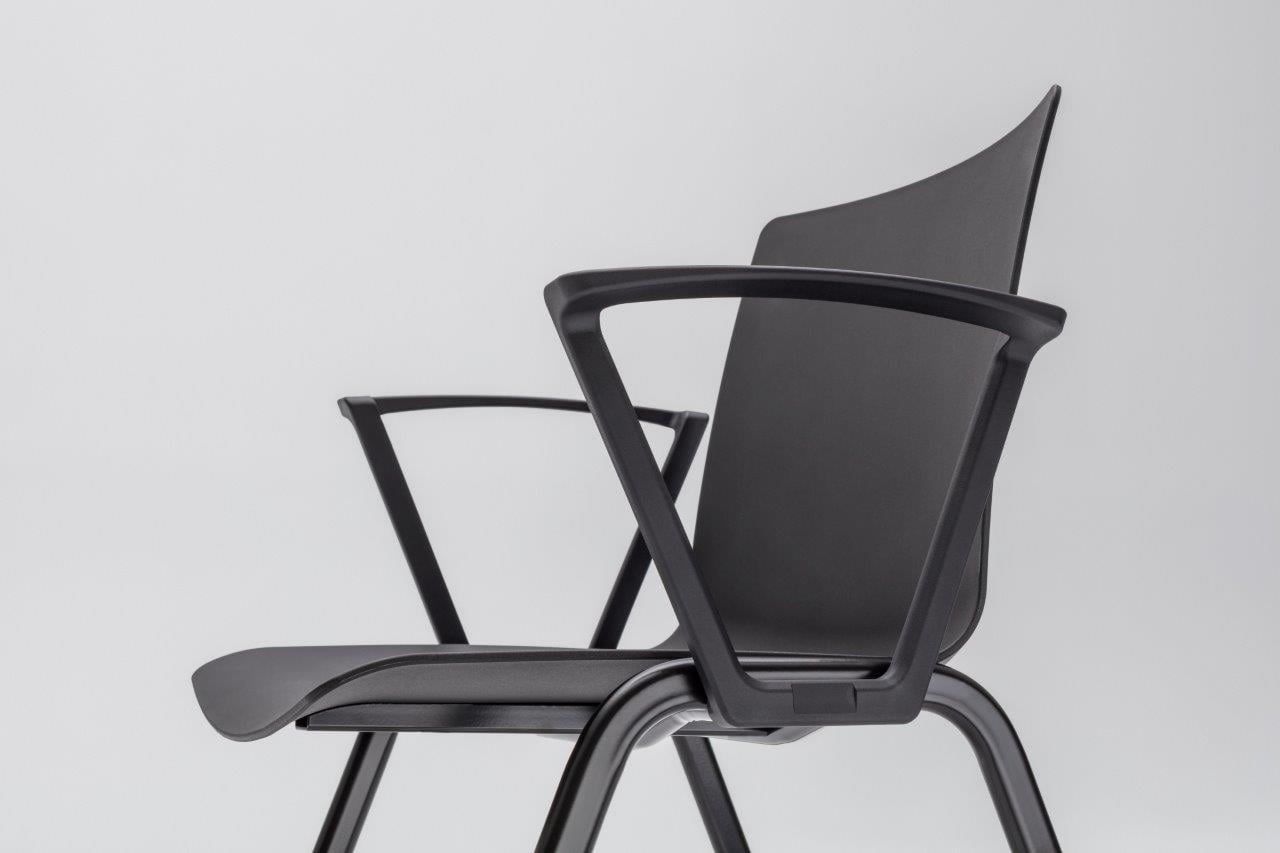 Пластиковый стул для зала ожидания со встроенной подушкой MDD шила ARCH-00084054 - Вид №2